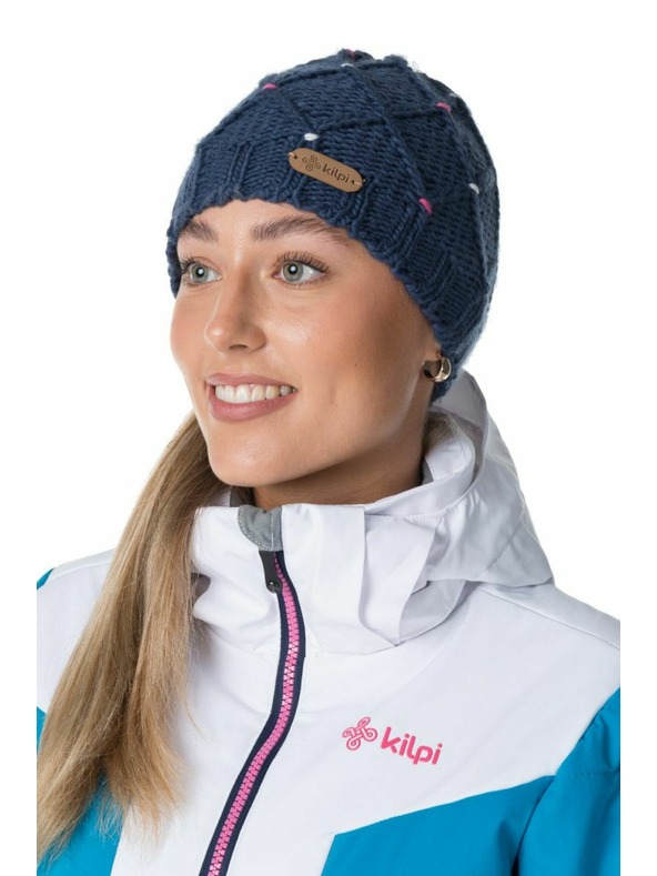 Kilpi Ženska zimska kapa Kilpi CROCHY-W Turkizna