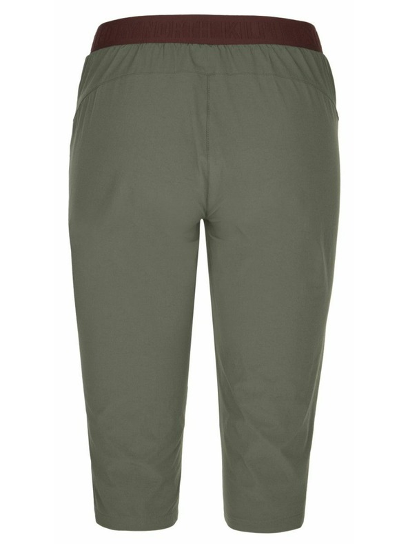 Kilpi Ženske outdoor 3/4 hlače Kilpi MEEDIN-W Khaki