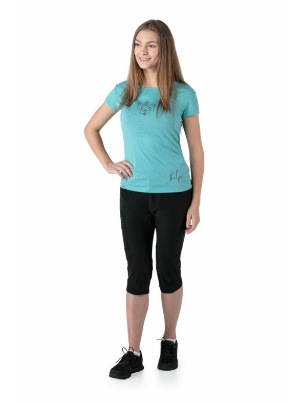 Kilpi Ženske outdoor 3/4 hlače KILPI OTARA-W Črna