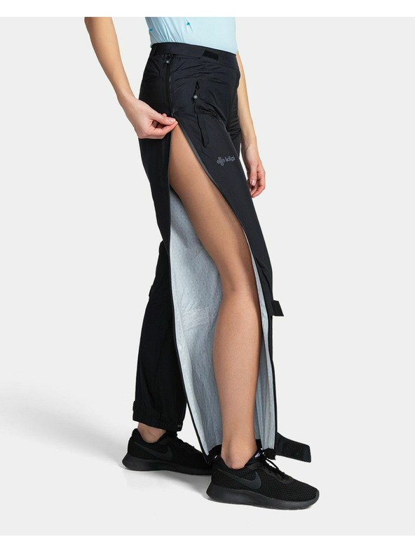 Kilpi Ženske vodoodporne outdoor hlače Kilpi ALPIN-W Črna