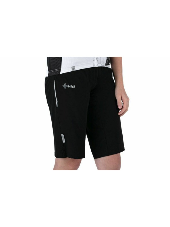 Kilpi Ženske kolesarske kratke hlače KILPI TRACKEE-W Črna