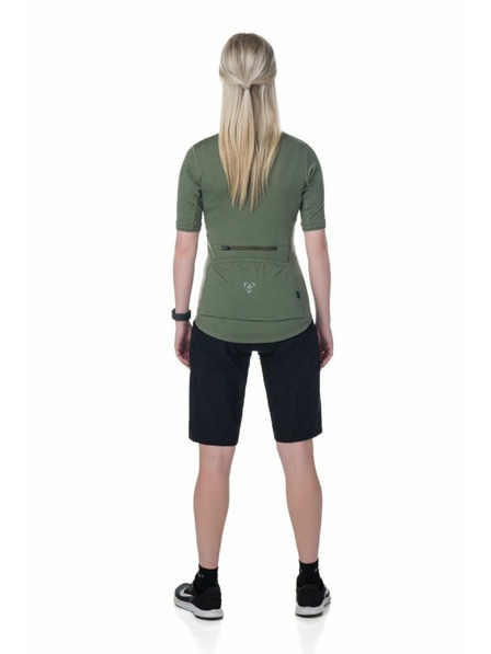 Kilpi Ženske kolesarske kratke hlače Kilpi TRACKEE-W Črna