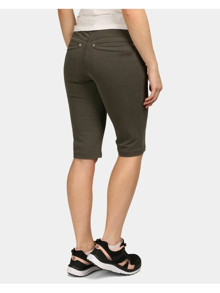 Kilpi Ženske bombažne kratke hlače Kilpi PARIVA-W Temno zelena