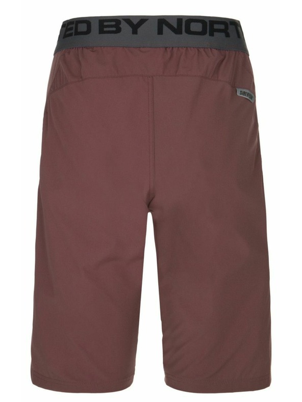 Kilpi Ženske kolesarske kratke hlače Kilpi TRACKEE-W Temno rdeča