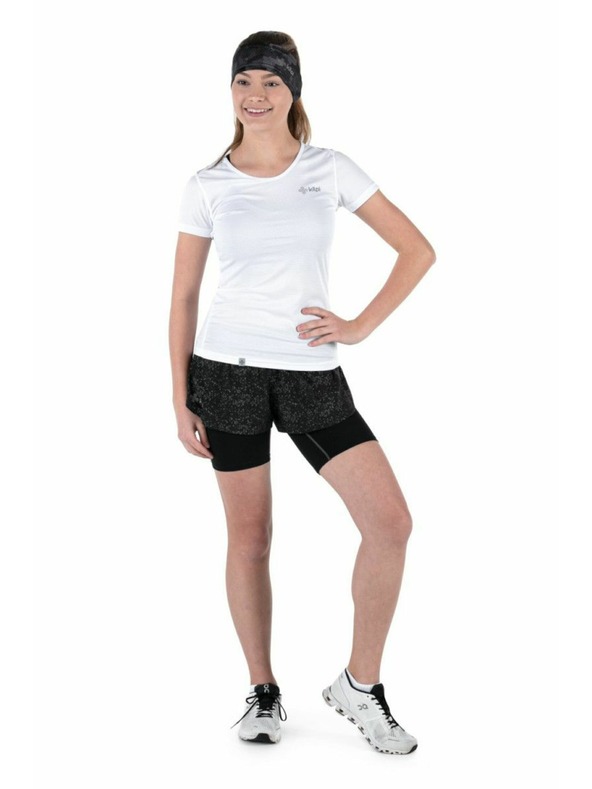 Kilpi Ženske tekaške kratke hlače 2 v 1 Kilpi BERGEN-W Črna