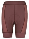 Kilpi Ženske kolesarske kratke hlače Kilpi PRESSURE-W Temno rdeča