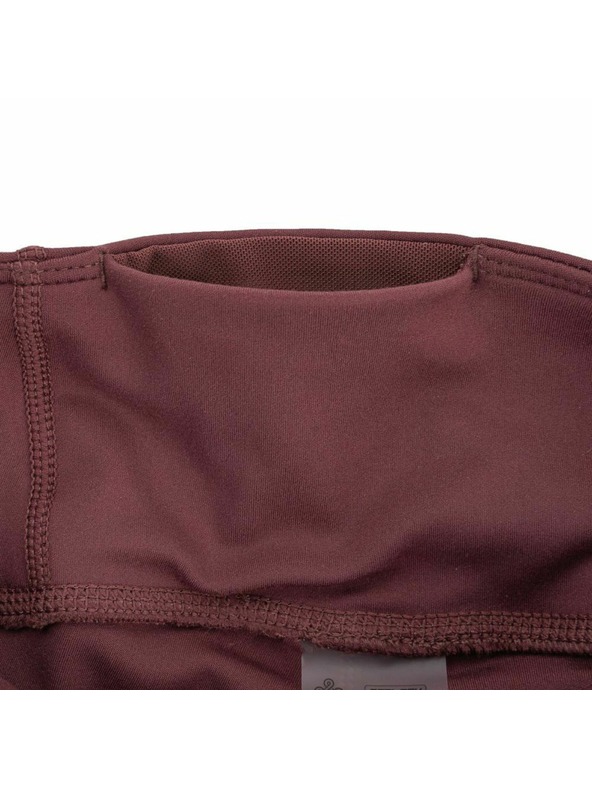 Kilpi Ženske 3/4 fitnes legice Kilpi SOLAS-W Temno rdeča