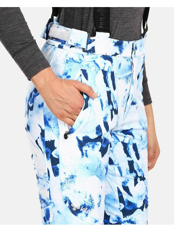 Kilpi Ženske softshell smučarske hlače Kilpi TORIEN-W Bela