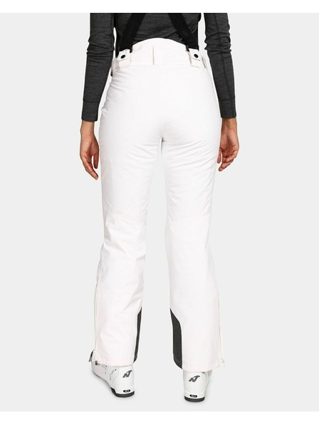 Kilpi Ženske smučarske hlače Kilpi ELARE-W Bela