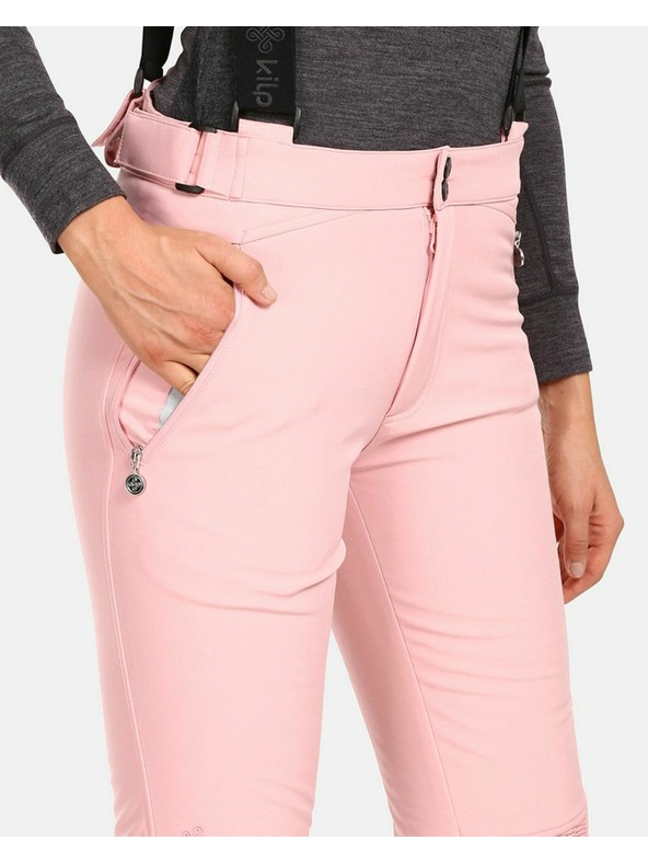 Kilpi Ženske softshell smučarske hlače Kilpi DIONE-W Svetlo rožnata