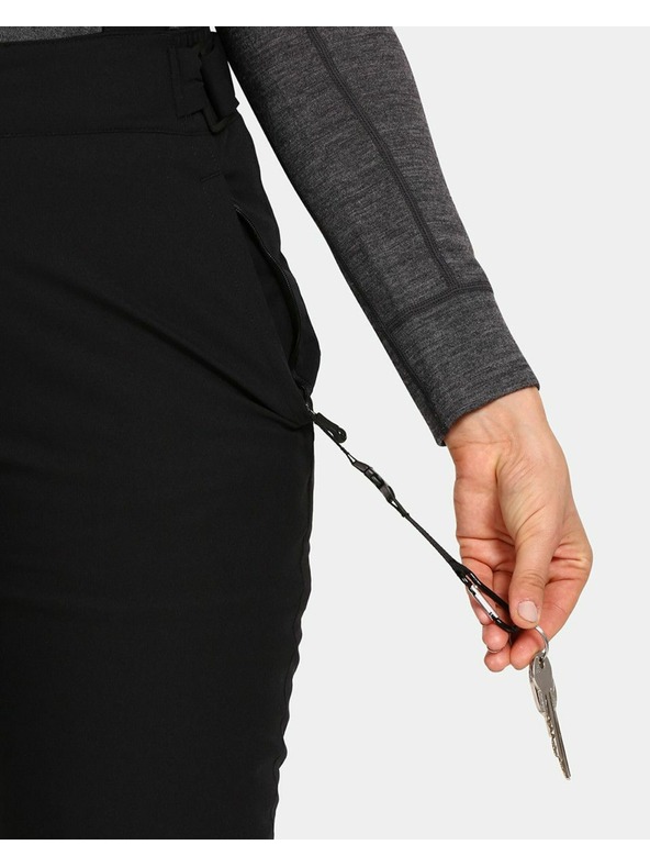 Kilpi Ženske smučarske hlače Kilpi ELARE-W Črna