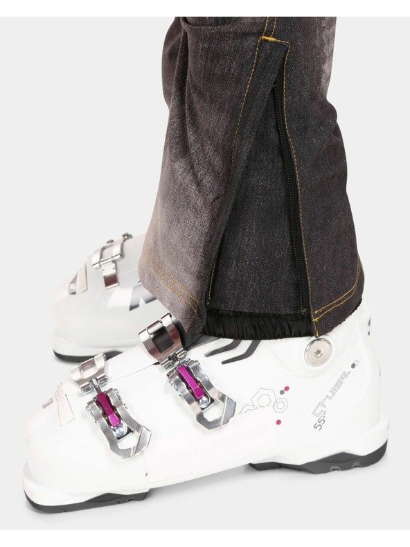 Kilpi Ženske softshell smučarske hlače Kilpi JEANSO-W Črna