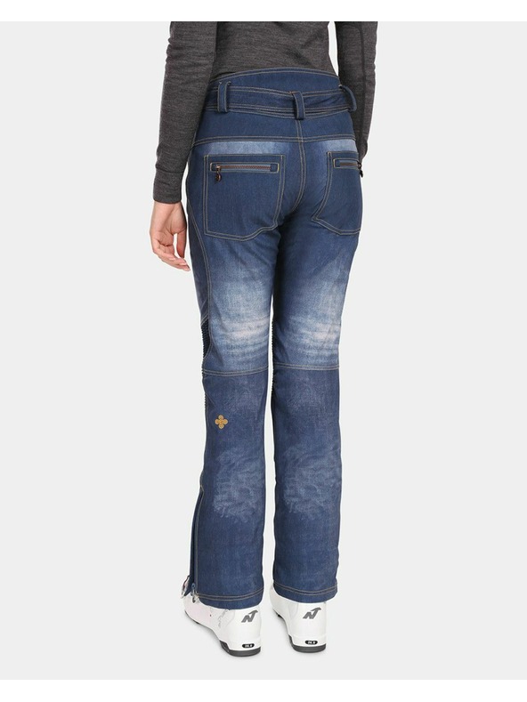 Kilpi Ženske softshell smučarske hlače Kilpi JEANSO-W Temno modra