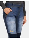 Kilpi Ženske softshell smučarske hlače Kilpi JEANSO-W Temno modra
