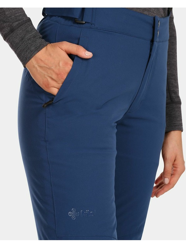 Kilpi Ženske smučarske hlače Kilpi ELARE-W Temno modra