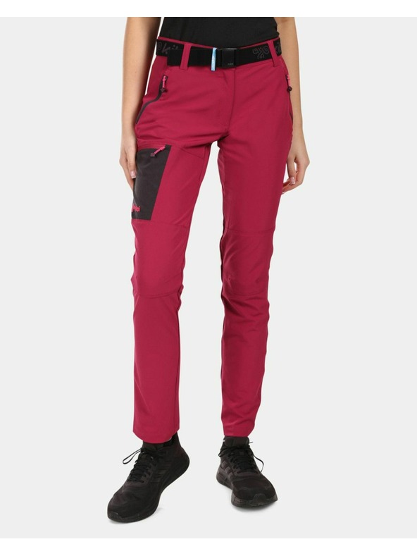 Kilpi Ženske hlače za na prostem Kilpi BELVELA-W Temno rdeča
