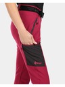 Kilpi Ženske hlače za na prostem Kilpi BELVELA-W Temno rdeča