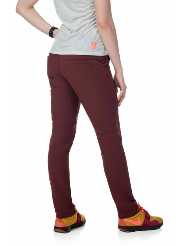 Kilpi Ženske outdoor hlače Kilpi BRODELIA-W Temno rdeča