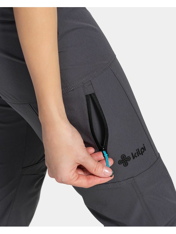 Kilpi Ženske outdoor hlače Kilpi BELVELA-W Temno siva