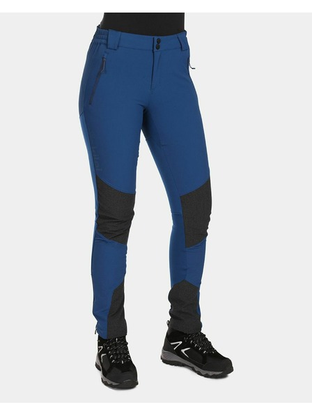 Kilpi Ženske outdoor hlače Kilpi NUUK-W Temno modra