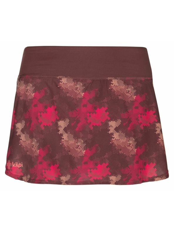 Kilpi Ženska tekaško krilo Kilpi TITICACA-W Temno rdeča