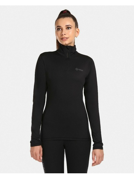 Kilpi Ženska funkcionalna majica z dolgimi rokavi Kilpi WILLIE-W Črna