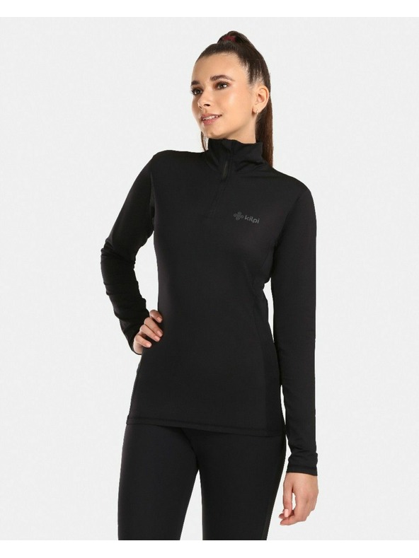 Kilpi Ženska funkcionalna majica z dolgimi rokavi Kilpi WILLIE-W Črna