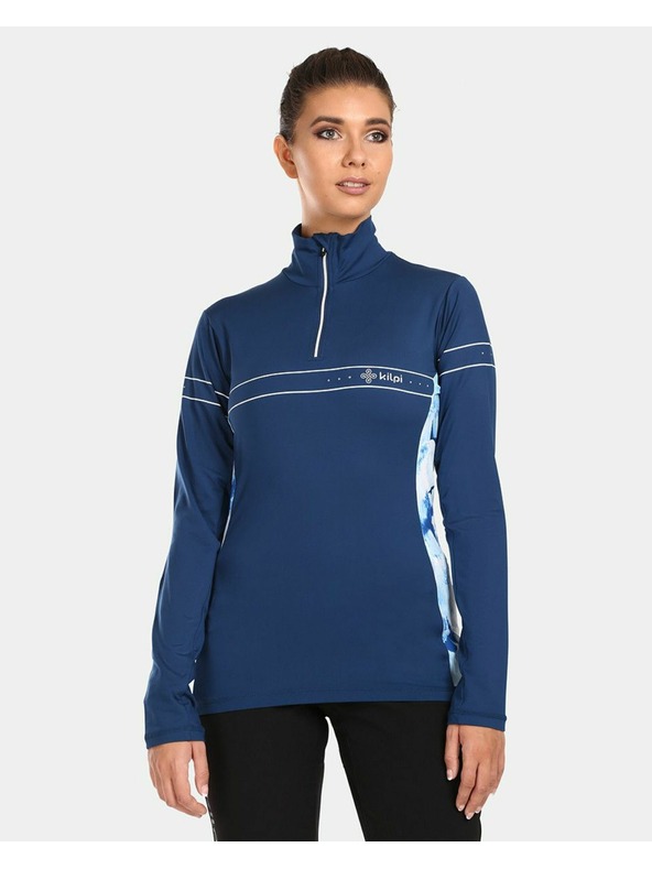Kilpi Ženske termoaktivno perilo z dolgimi rokavi Kilpi LEEMA-W Temno modra