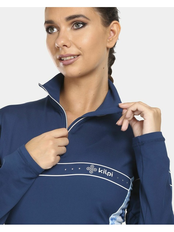 Kilpi Ženske termoaktivno perilo z dolgimi rokavi Kilpi LEEMA-W Temno modra