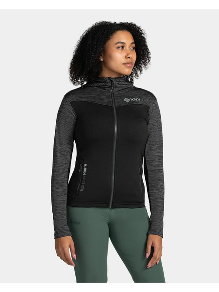 Kilpi Ženska športna jopa s kapuco Kilpi SEVELEN-W Črna