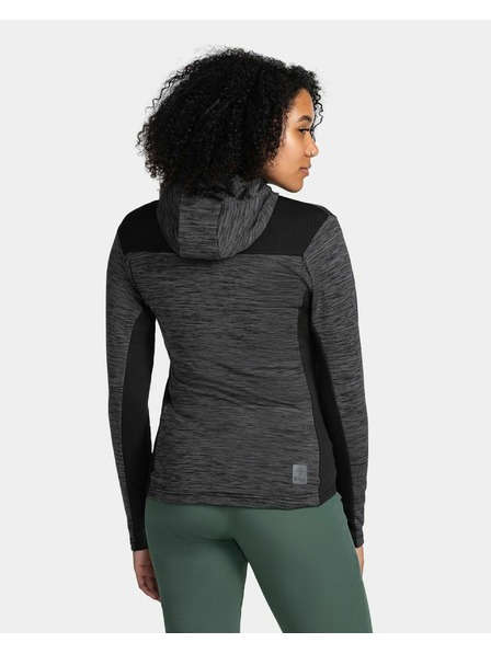 Kilpi Ženska športna jopa s kapuco Kilpi SEVELEN-W Črna