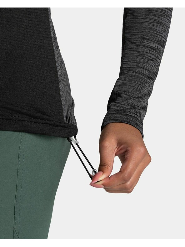 Kilpi Ženska športna jopa s kapuco Kilpi SEVELEN-W Črna