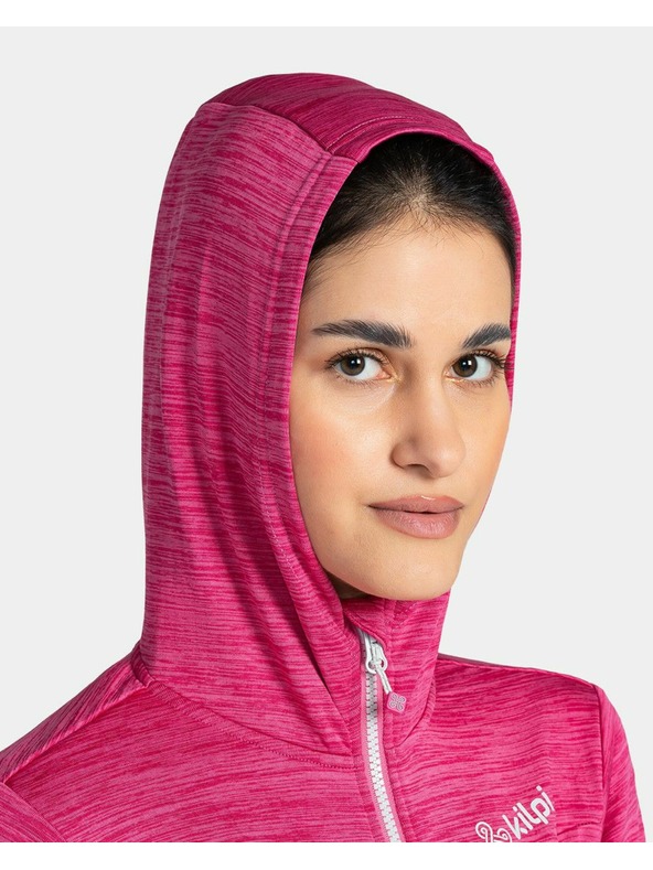 Kilpi Ženska sportna jopica s kapuco Kilpi SEVELEN-W Roza