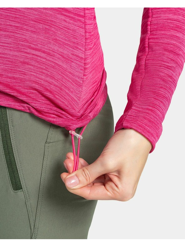 Kilpi Ženska sportna jopica s kapuco Kilpi SEVELEN-W Roza