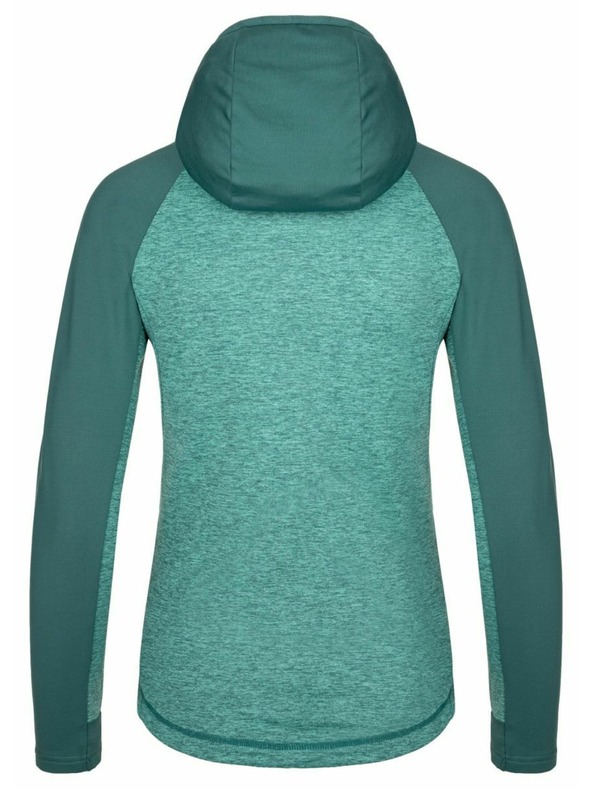 Kilpi Ženska sportna jopica s kapuco Kilpi LAYANA-W Turkizna