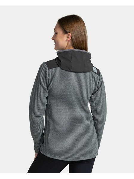 Kilpi Ženska športna jopa s kapuco Kilpi TANALI-W Temno siva