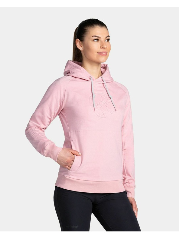 Kilpi Ženska bombažna jopa Kilpi SOHEY-W Svetlo rožnata