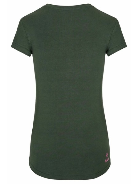 Kilpi Ženska majica s kratkimi rokavi Kilpi TORNES-W Temno zelena