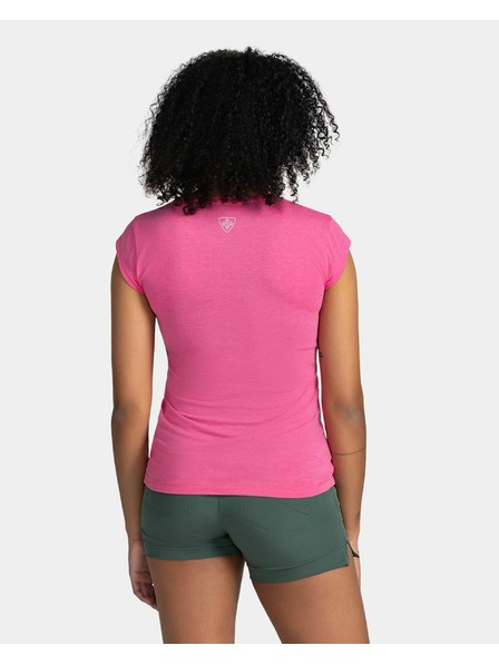 Kilpi Ženska bombažna majica Kilpi PROMO-W Rožnata