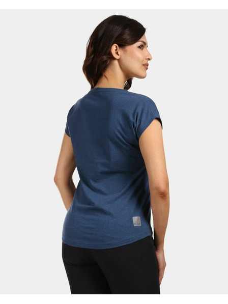 Kilpi Ženska bombažna majica Kilpi ROANE-W Temno modra