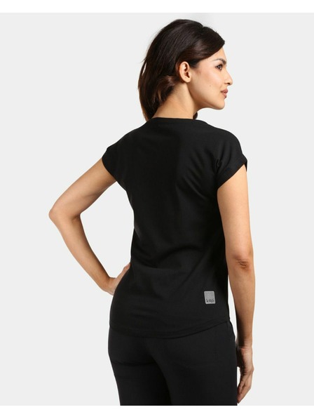 Kilpi Ženska bombažna majica Kilpi ROANE-W Black