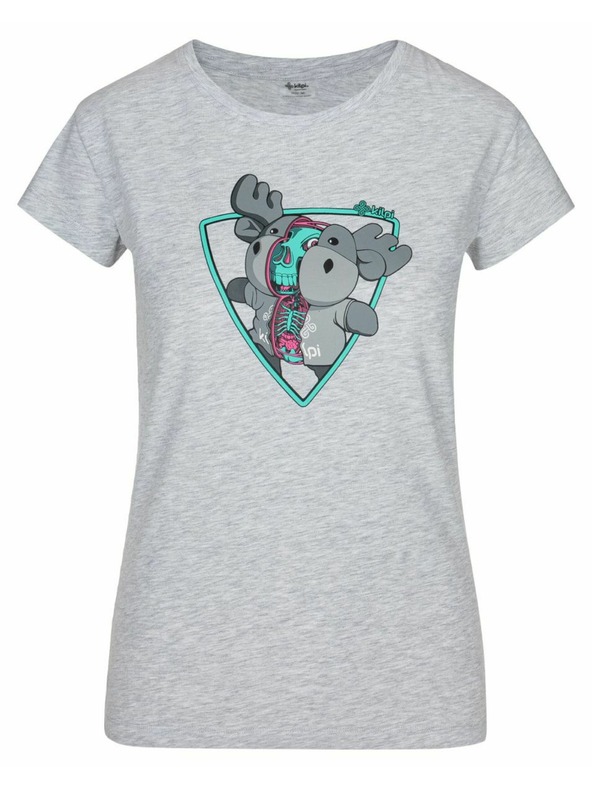 Kilpi Ženska bombažna majica Kilpi ALBION-W Bela