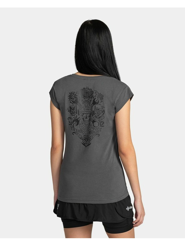 Kilpi Ženska bombažna majica Kilpi LOS-W Temno siva