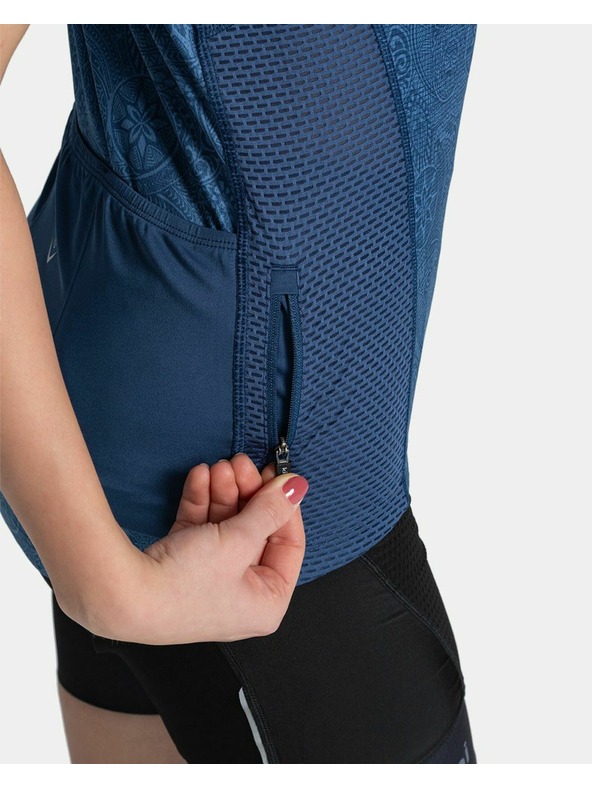 Kilpi Ženski kolesarski dres Kilpi MOATE-W Temno modra