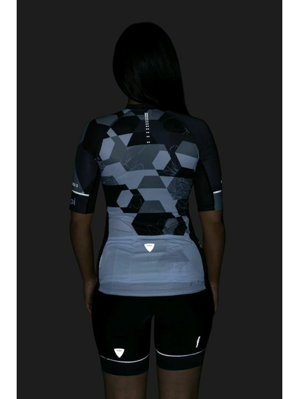 Kilpi Ženski kolesarski dres Kilpi ADAMELLO-W Črna
