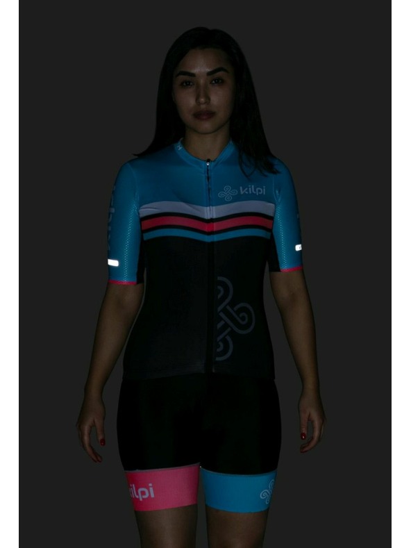 Kilpi Ženski ekipni kolesarski dres Kilpi CORRIDOR-W Svetlo modra