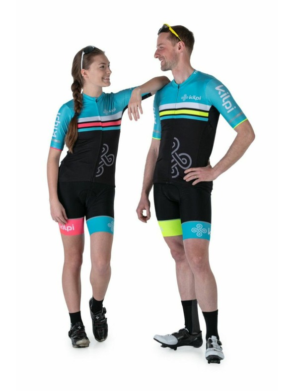 Kilpi Ženski ekipni kolesarski dres Kilpi CORRIDOR-W Svetlo modra