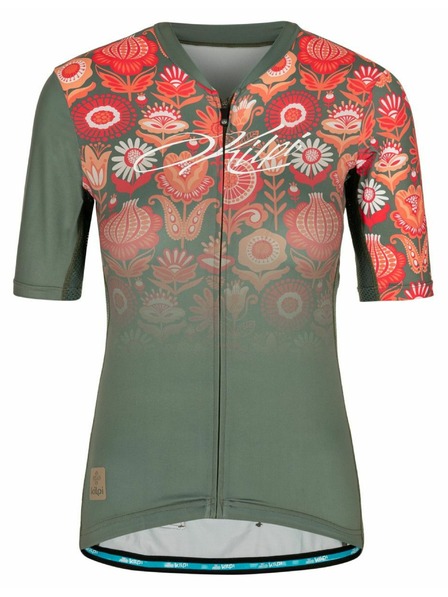 Kilpi Ženski kolesarski dres Kilpi ORETI-W Khaki