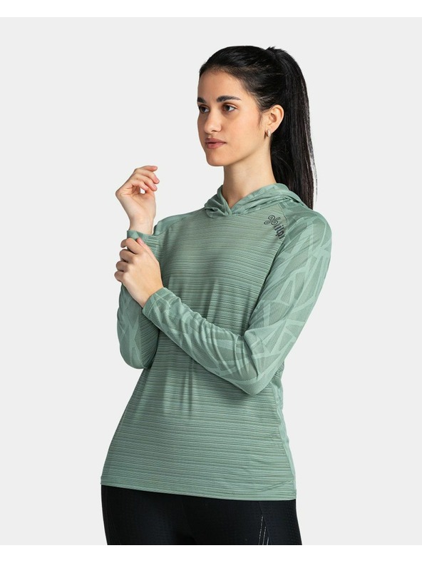 Kilpi Ženska fitnes jopica Kilpi AILEEN-W Temno zelena
