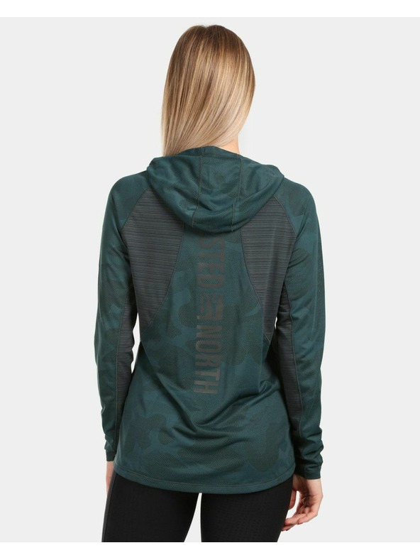 Kilpi Kilpi Ženska tekaška majica AILEEN-W Temno zelena